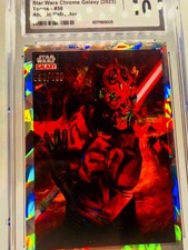 2023 Topps Chrome Star Wars Galaxy Trading Cards Checklist and Odds 25