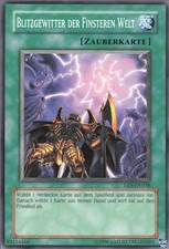 YuGiOh Blitzgewitter der Finsteren Welt EEN-DE038 Common Excellent 1st