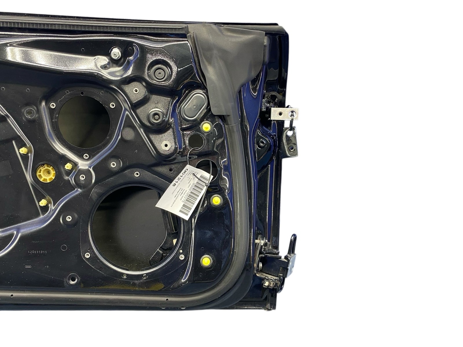 2011-2015 AUDI R8 SPYDER FRONT LEFT DOOR SHELL PHANTOM BLACK PEARL (L8PA) OEM