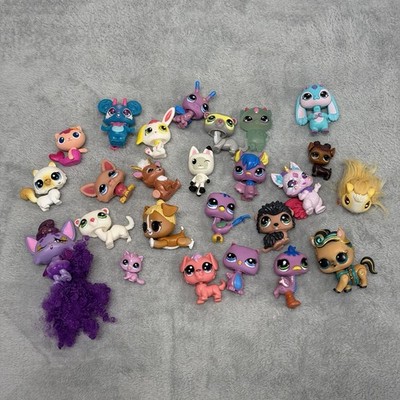 Littlest Pet Shop Lot W/ Misc Cloudees & Little Live Pets 25 Piece