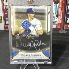2021 Topps Tier One Auto Walker Buehler SN 03/10 Dodgers #PPA-WBU