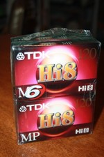 TDK Hi8 MP 120 Camcorder Videotape - 4 Pack