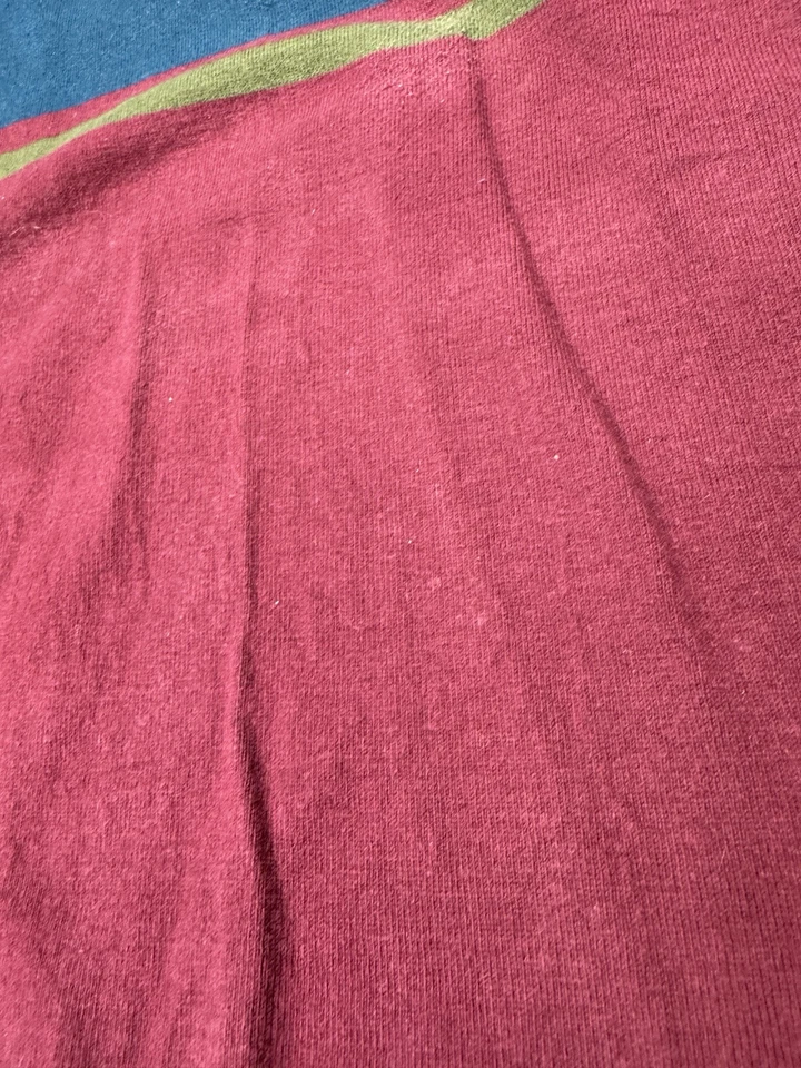 Винтажный LL Bean в полоску толстовка мужская 2XL насмешливый шеи длинным рукавом сделано в США - Изображение 4 из 4