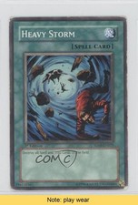 Heavy Storm 1st Ed. YuGiOh Dinosaur's Rage Structure Deck #SD09-EN025 READ 0b2