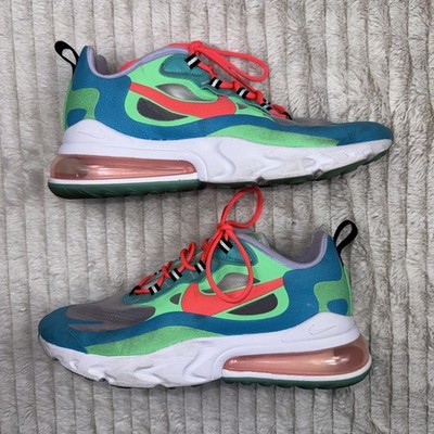 Nike Air React 270 'Psychedelic Movement' AT6174-300 Women's Size 9 VERY CLEAN