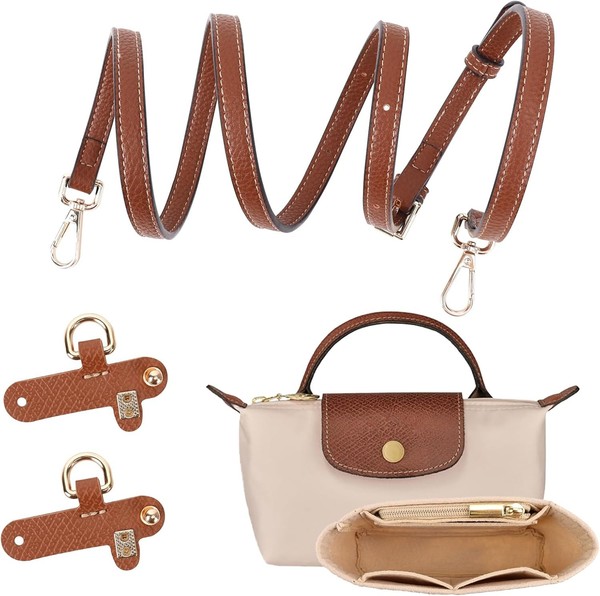 Schultergurt FüR Longchamp Tasche Damen Leder LäNgenverstellbar 100-120Cm Mini-image