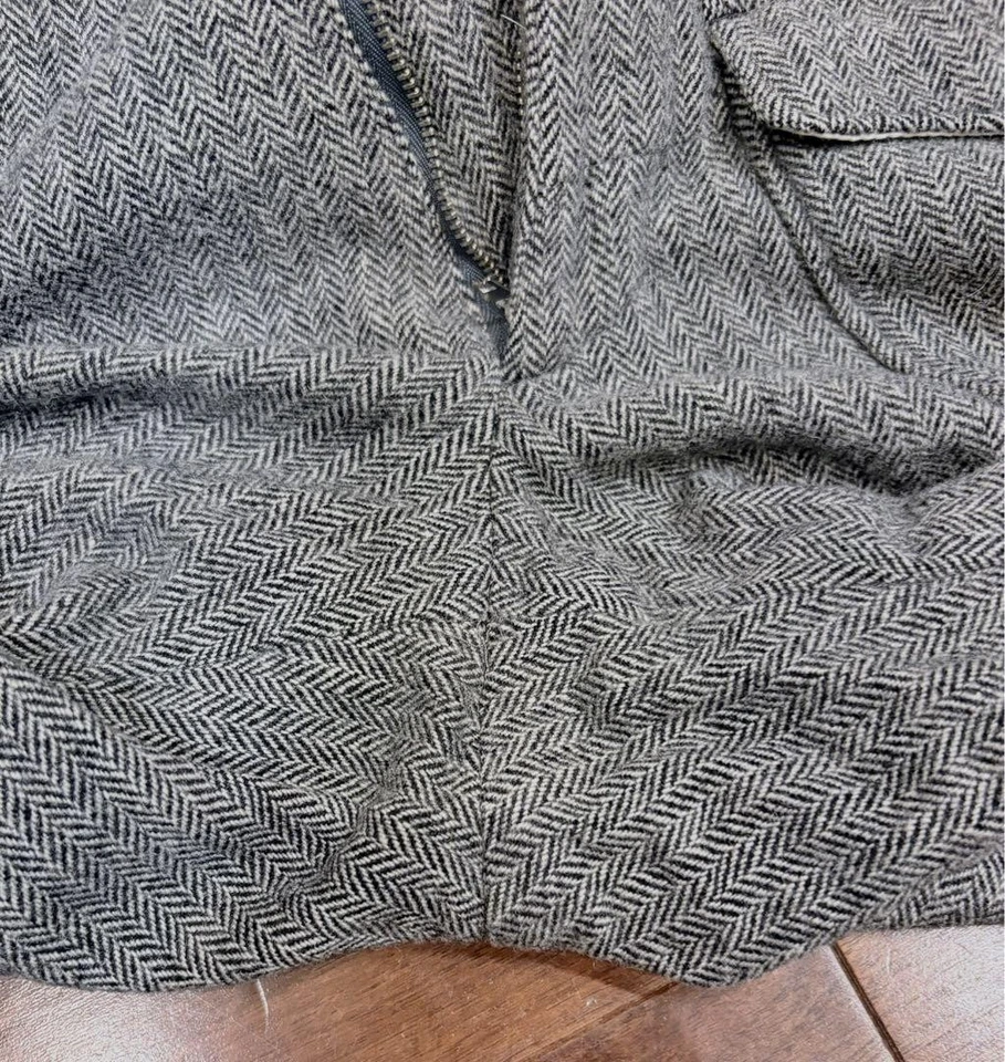 Engineered Garments Wool Herringbone Wide Pants Gray 34 Used JAPAN - Image 4 of 4