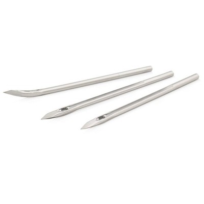 Needle 3 Pack 3 Assorted Needles, Stainless Steel 
