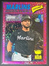 Agustin Ramire2026 Topps Heritage Pink Sparkle Chrome SP Parallel Gold Cup #13 