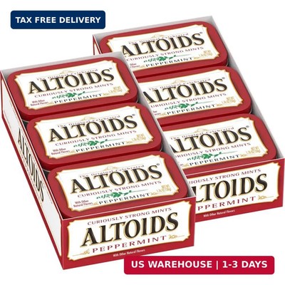 Altoids Classic Peppermint Breath Mints, 1.76 Ounce (Pack of 12)