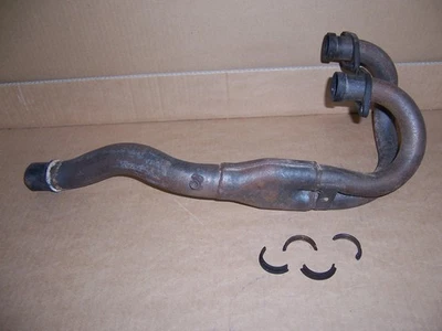 Krümmer Auspuff + 4 Halbschalen Abgaskrümmer Honda XL 600 R PD03  83-87 - Bild 1 von 3