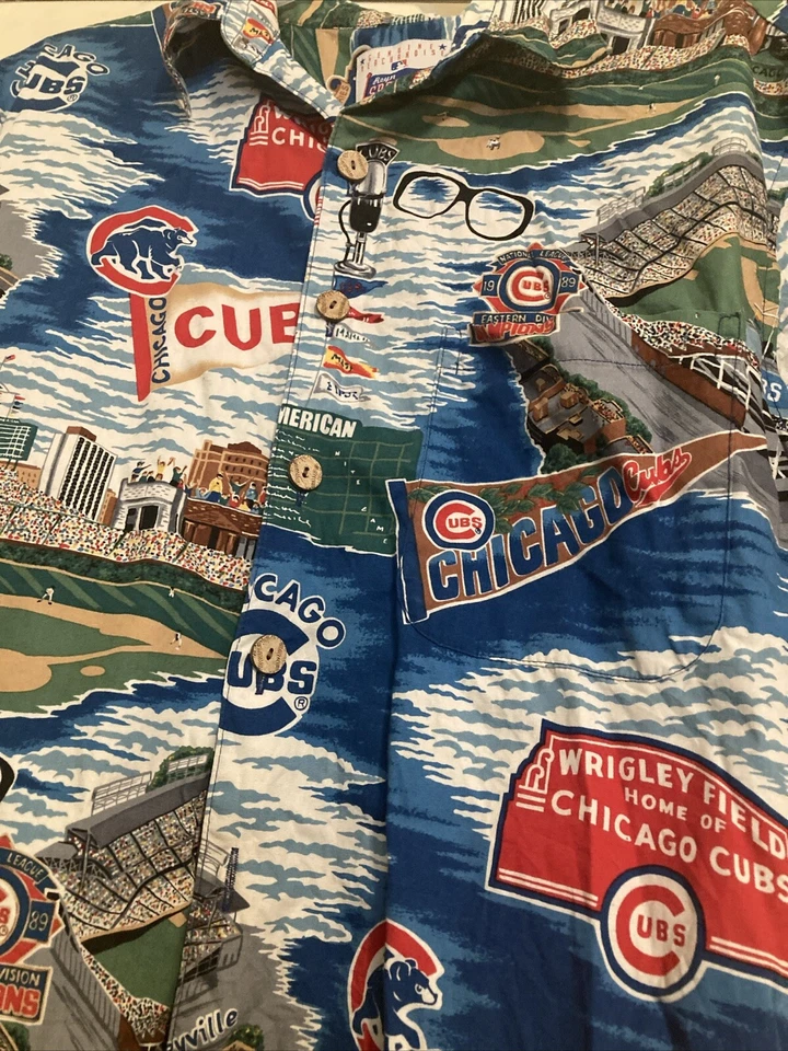 Rayn Spooner Hombre Camisa Grande Chicago Cubs Foto 2 de 4