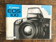 Canon EOS 100 Camera Manual - Text.German - Classic-Camera-Store