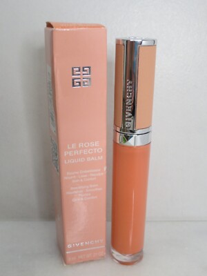 GIVENCHY LE ROSE PERFECTO LIQUID BALM 30 VITAL GLOW 0.21 OZ BOXED