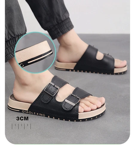 Herren Pantoletten Damen Gemütliche Hauslatschen Hausschlappen Schuhe Sandalen - Bild 7 von 18