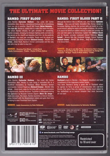Sylvester Stallone - Rambo Quadrilogy - DVD - Picture 2 of 2