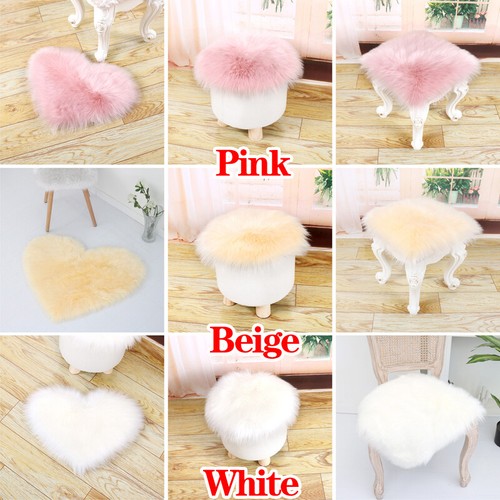 Faux Sheepskin Chair Cover - Luxurious and Soft Seat Pad for Ultimate Comfort - Picture 4 of 34