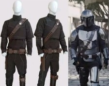 The Mandalorian Star Wars Cosplay Set Abdominal Tessat Belt Bandolier  Holster
