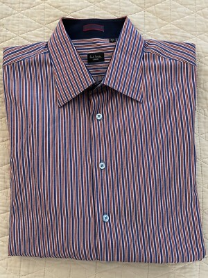 Paul Smith LONDON Made in Italy Multicolor Shirting Stripe 