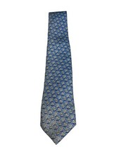 New Vineyard Vines Boys Neck Tie All Silk Dreidel Royal Blue