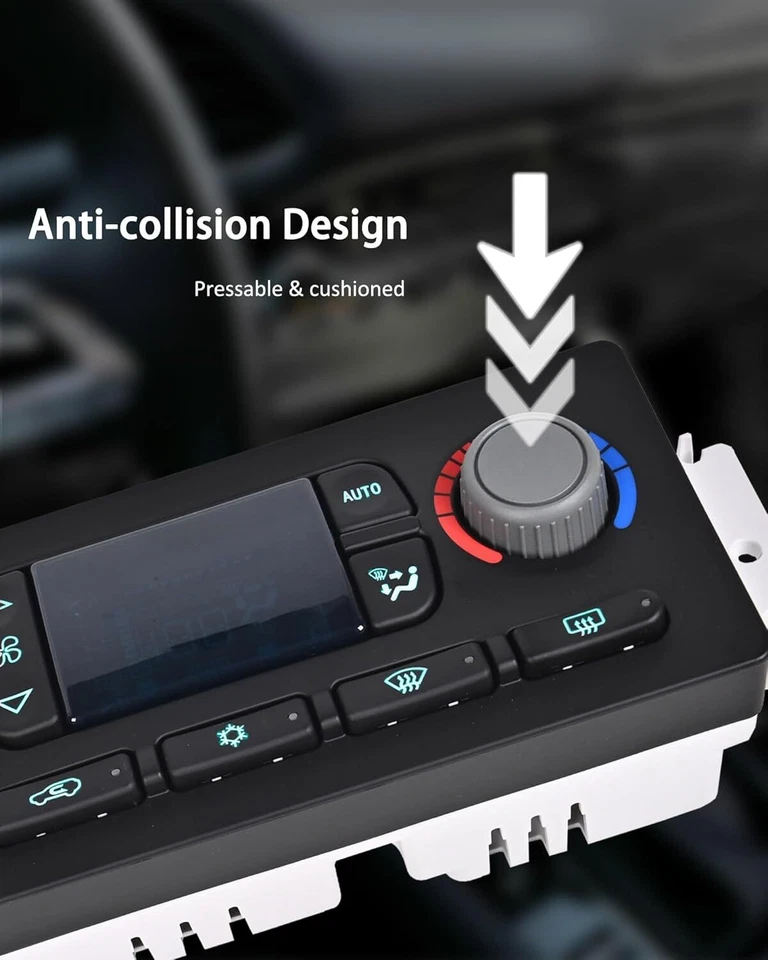 Módulo de control de clima de aire acondicionado 599-009 para 03-04 Chevy Silverado GMC Sierra 15107730 Foto 4 de 4