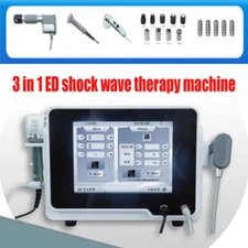 3 in 1 ED shock wave therapy machine 10bar wave pain relief body massager