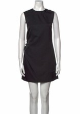 Marc Jacobs Black Silk Sheath Dress Size S XS 2 Classy