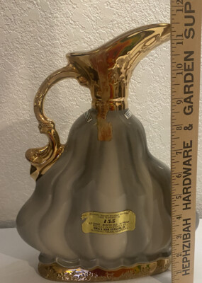 Vintage 1970 Jim Beam 155-Month Old Whiskey Decanter Bottle | eBay