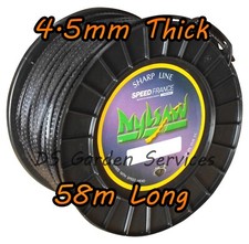 4.5mm x 58m - NYLSAW Line - Sharp / Spikey Brushcutter Strimmer Trimmer Cord 1.42 per metre