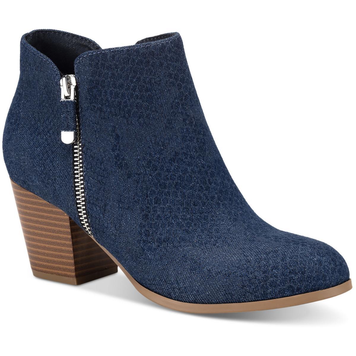 Style & Co. Женские джинсовые ботильоны Masrina на среднем каблуке 7 (B,M) BHFO 8315