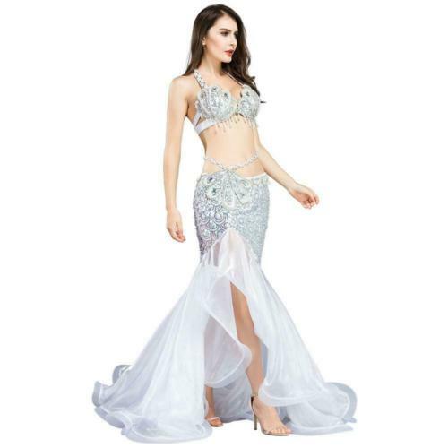2022 Mermaid Dress Belly Dance Dress Belly Dance Costume Top Hot - Bild 4 von 15