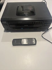 Aiwa XC-37M CD Changer 5 Compact Disc Player Hi-Fi Stereo W/ Remote TESTED WORKS