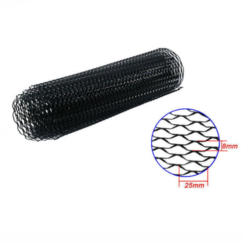 Cubierta de rejilla de malla de aluminio de 40 "x 13" para parachoques guardabarros capó rejilla de ventilación red Foto 4 de 4