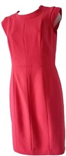 PAUL COSTELLOE Coral Sleeveless Dress, 8, Lined, Nwot, Wedding, Races, Party
