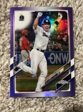 Seiichi Uchikawa 2021 Topps Chrome Nippon NPB Purple  Refractor 244/299