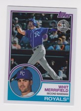 2018 Topps Baseball Series 2 1983 Refractor RC Silver Pack #82 Whit Merrifield