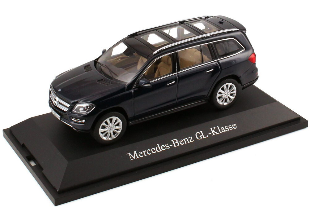 Mercedes-Benz GL 1/43 メルセデスベンツ ディーラー　正規品 Mercedes Benz GL Class X166 2012 Cavansit Blue Metal Norev