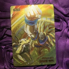 Son Goku Dragon Ball Z Super Girl Goddess Waifu Anime Holo Card Super Saiyan