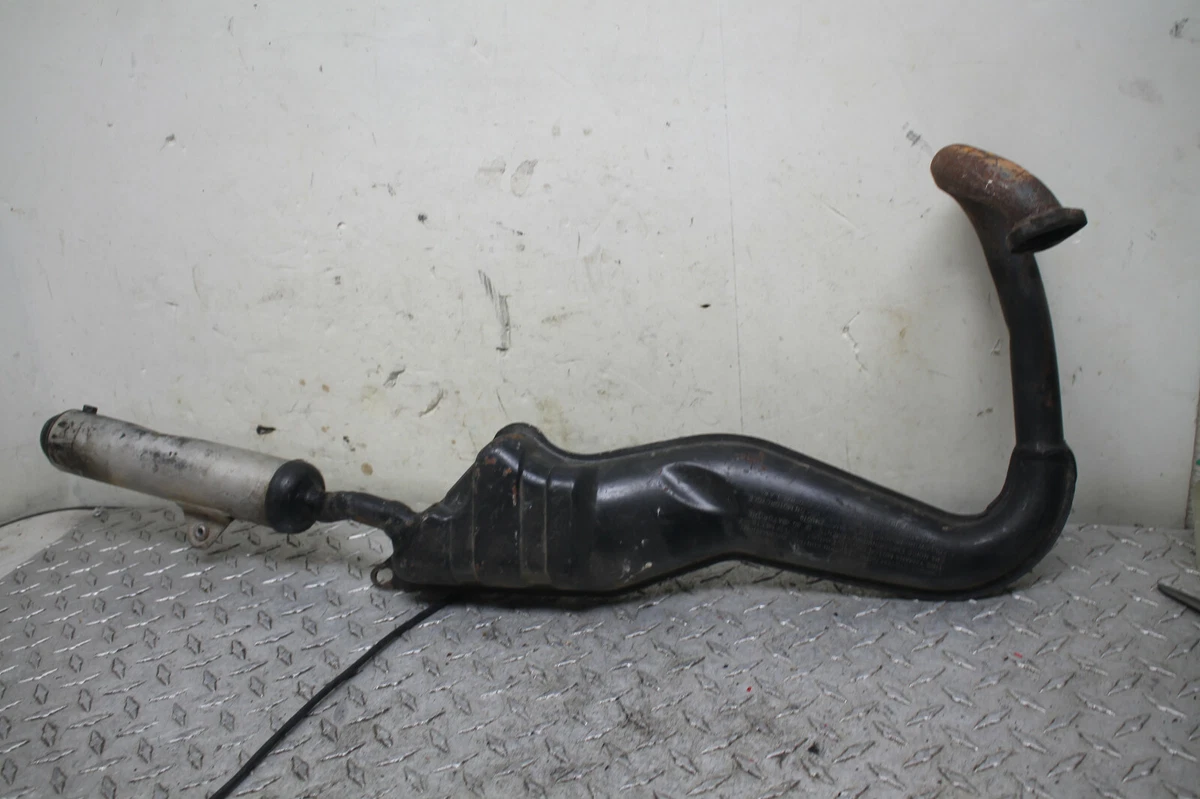 YAMAHA PW80 PW 80 Exhaust Muffler AND Silencer Pipe Assy GENUINE 