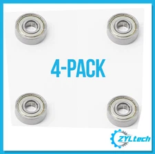 4x Pre-Lubricated 608 Bearing - 3D Printer CNC Z Stability Skate Fidget Spinner