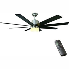 Kingsbrook 60 Led Indoor Brushed Nickel Ceiling Fan Home