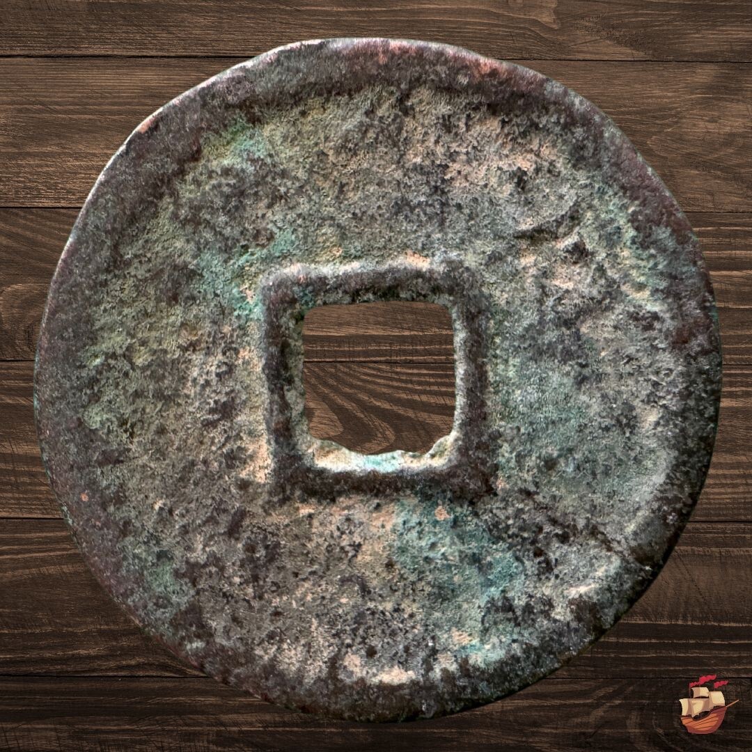 Yuan dynasty coin Da Yuan Tong Bao (13081311) Ancient Chinese China