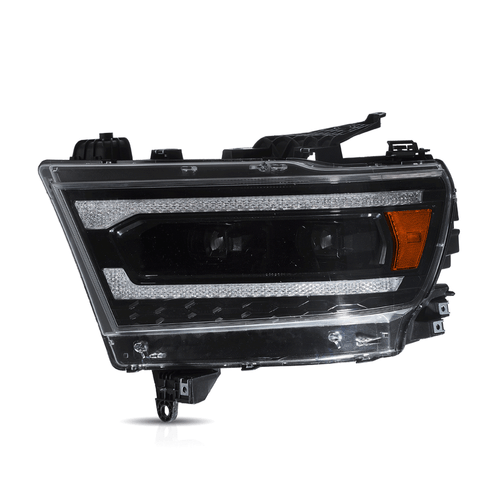 LED New Modified Headlights For 2019-2023 Dodge Ram 1500 w/Startup Sequential - Picture 2 of 19