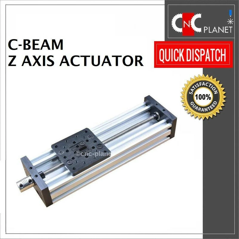 Z-AXIS KIT CNC ROUTER PLASMA LASER C-BEAM ACTUATOR ALUMINIUM EXTRUSION PROFILE  - Image 2 of 4