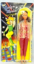 Vintage 70s Judy Rock 11.5” Fashion Doll by FH w/ Open Original Packaging