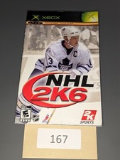 NHL 2K6 Microsoft Xbox, 2005 MANUAL ONLY