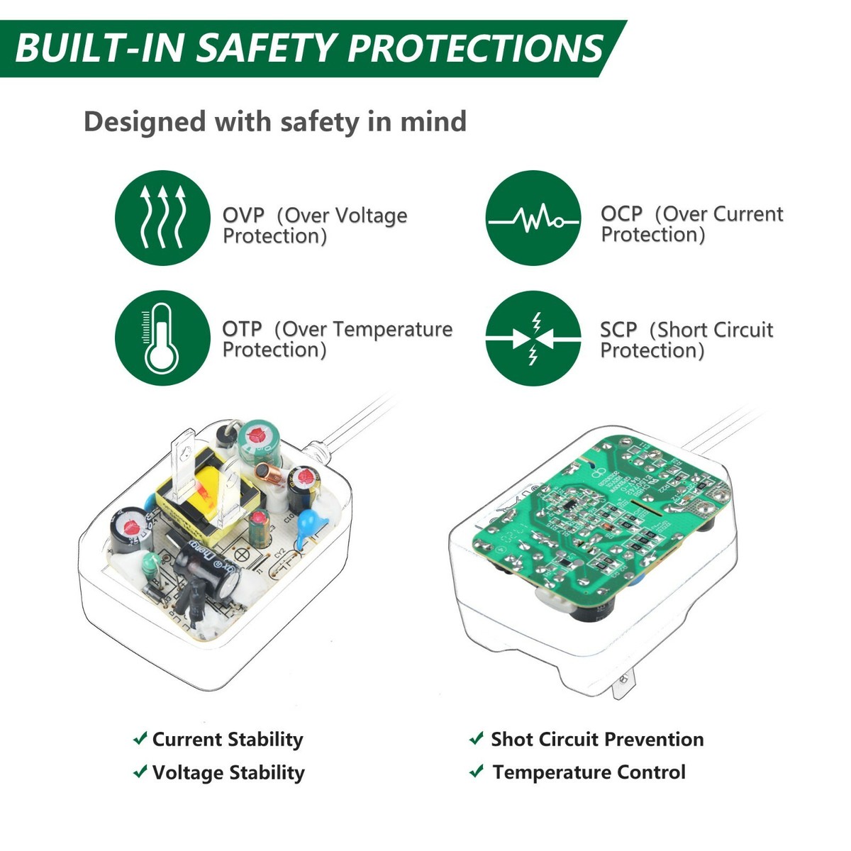 Subtel Alimentatore 5V 10W Compatibile Con - Caricabatteria Di Ricambio Per Tablet Pc 1,2m Adattatore CA - Foto 9