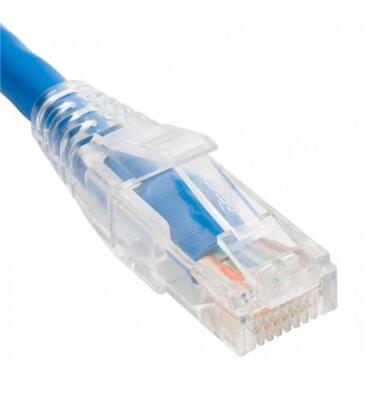 Icc ICPCSM05BL Patch Cord Cat5e Clear Boot 5' 25pk Blue