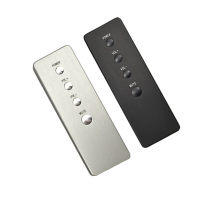 Remote Controller Aluminum Shell Infrared Audio Remote Universal Learning Volume
