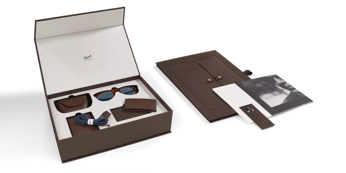 NEW Persol PO 714SM S96/56 54 Steve McQueen Exclusive Limited Box Set Sunglasses